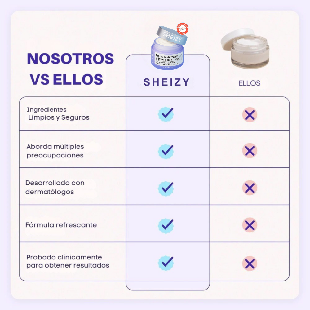 SHEIZY™ Crema Reafirmante Cuello & Escote