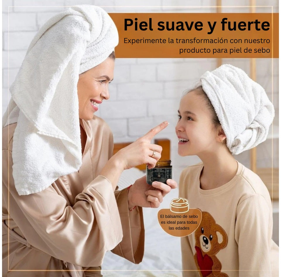 Bálsamo Natural Sanador de Piel con Miel y Sebo