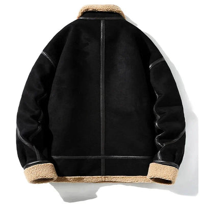 Elisa Vintage-Inspired Warm and Stylish Suede Jacket